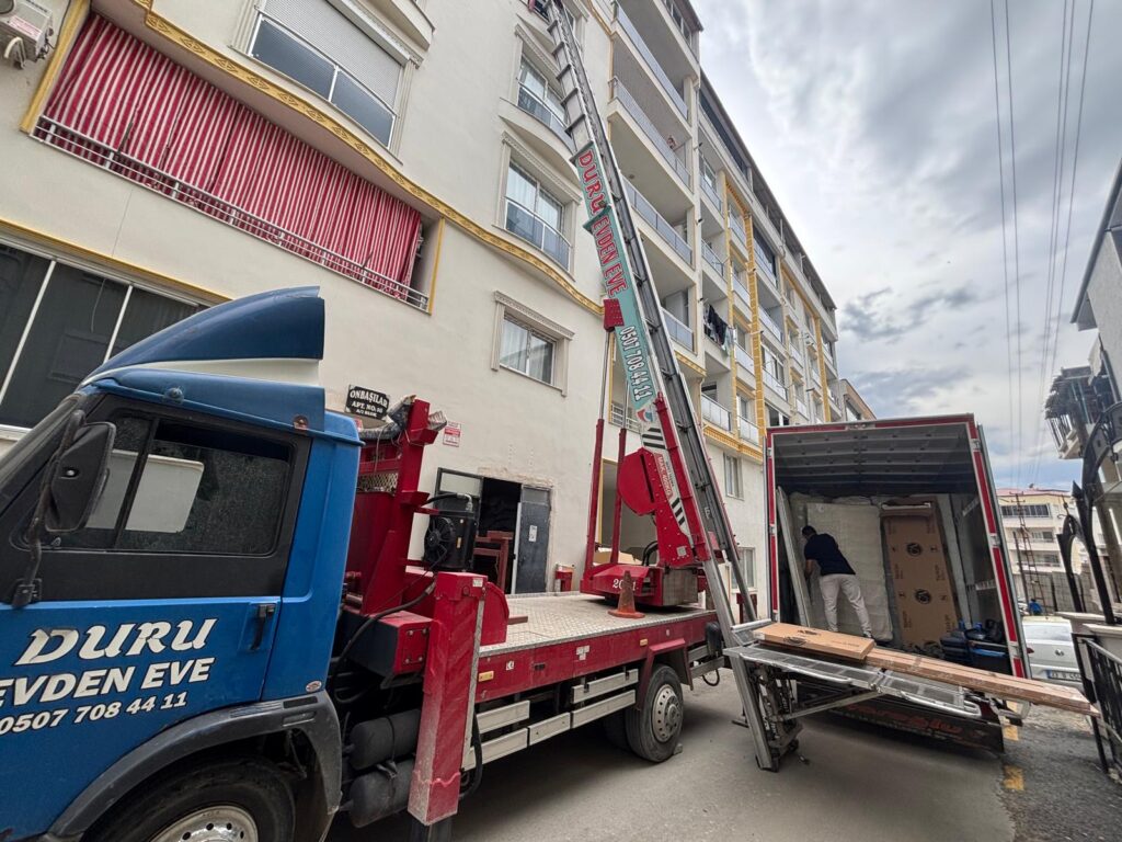 Duru Evden Eve Nakliyat Mersin asansörlü taşıma ve nakliye görseli 18